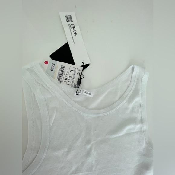 NWT Zara combo. White cotton boyish, L size. Never worn - Picture 3 of 6